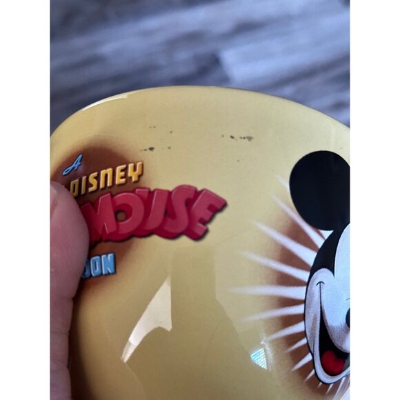 Walt Disney Mickey Mouse Cartoon Coffee Tea Soup Mug Yellow Large Cup 16 oz - Picture 5 of 5